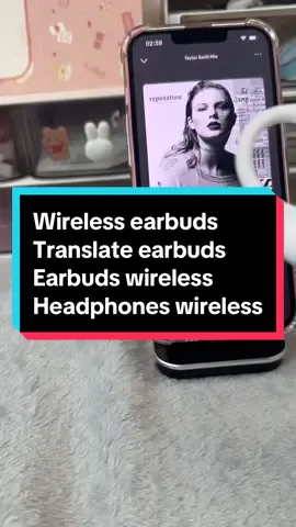 These open-ear headphones can translate up to 75 different languages! They are truly amazing!#tiktokshopblackfriday #summerstyle #earbuds #earbudswireless #headphones #headphones🎧 #headphonesrecommended #airpods #headphonesbluetooth #earbudsviral #airpod #tiktokshopmademebuyit