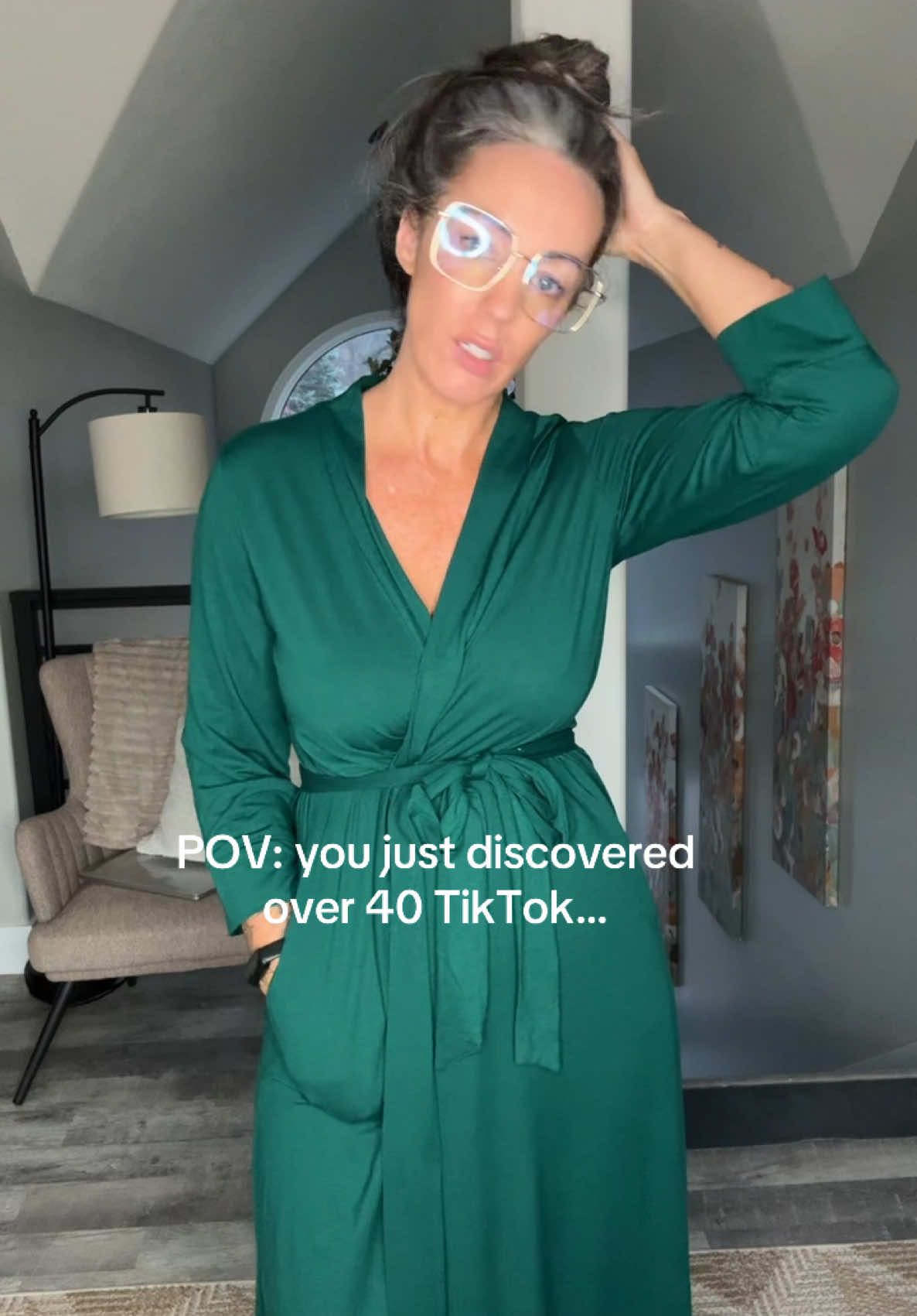 Have you landed on over 40 tiktok yet? #over40tiktok #tiktokover40 #40plusclub #womenover40 #tiktokover40 #grayhair #agingwithconfidence 