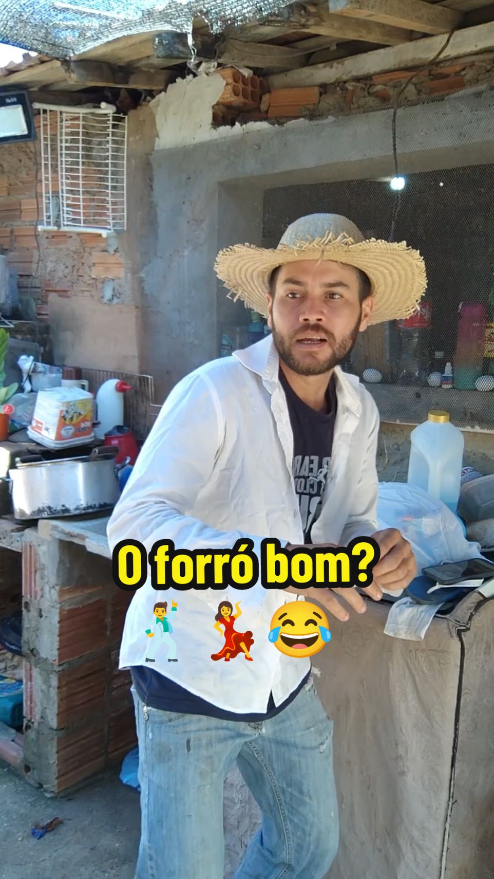 Isso é dança do interior 🕺💃😂 #comedia #viralvideos #trendingvideo #forro 