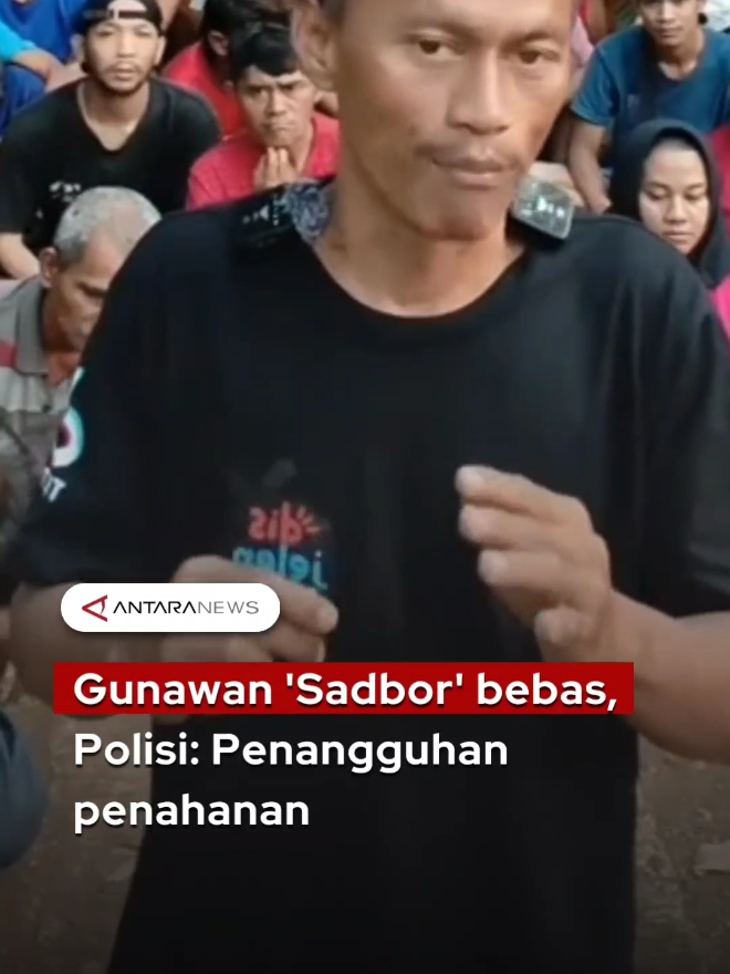 Gunawan 'Sadbor' bebas, Polisi: Penangguhan penahanan #gunawansadbor #sadbor #sukabumi #livestreaming #sukabumi #tiktokers #tiktokberita #fyp #longervideos