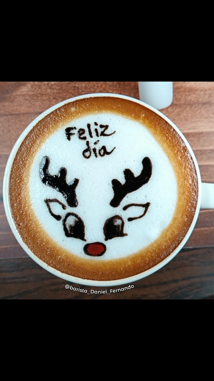 Feliz inicio de semana para todos los cafeteros 😀☕️  . . . . #coffeetime #artetiktok #coffeetiktok #latteart #latteartvideo #latteartgram #cafeteros #coffeelovers #coffeelover #cafe #barista #frasesmotivadoras #christmascoffee 