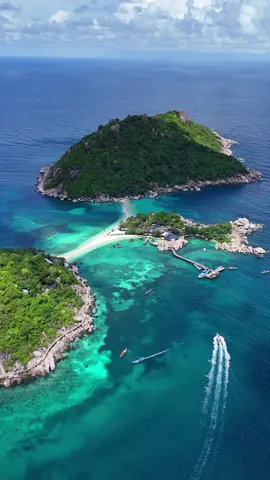 เกาะสวยระดับโลก ต้องไปเห็นกับตาสักครั้ง 🏝️ #เกาะนางยวน #เกาะเต่า #สุราษฎร์ธานี #ที่ใดที่หนึ่ง #kohnangyuan #kohtao 