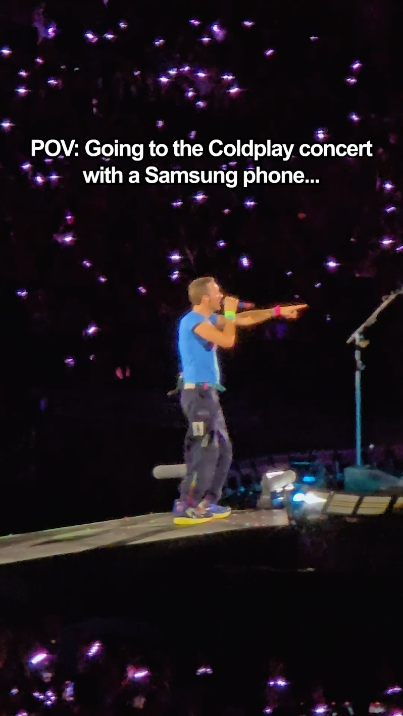 Can your phone do this? 🔭 The zoom on the #GalaxyS24 Ultra is so handy for concerts and sporting events! 😀 The Colplay concert was such a vibe - we had a great time! Will you be going when they come to your city? 🤩 @Samsungau @coldplay  #coldplay #coldplaysydney #sydney #samsung #withGalaxy #SamsungPartner