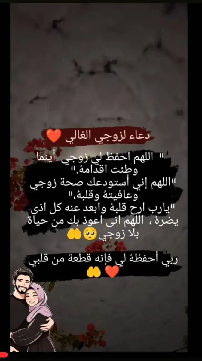 #زوجي_حبيبي #🥰🥰🥰🥰❤️❤️❤️ #🕊️🕊️🕊️🕊️🕊️ زوجي حبيبي الله يحميك ويخليك لي