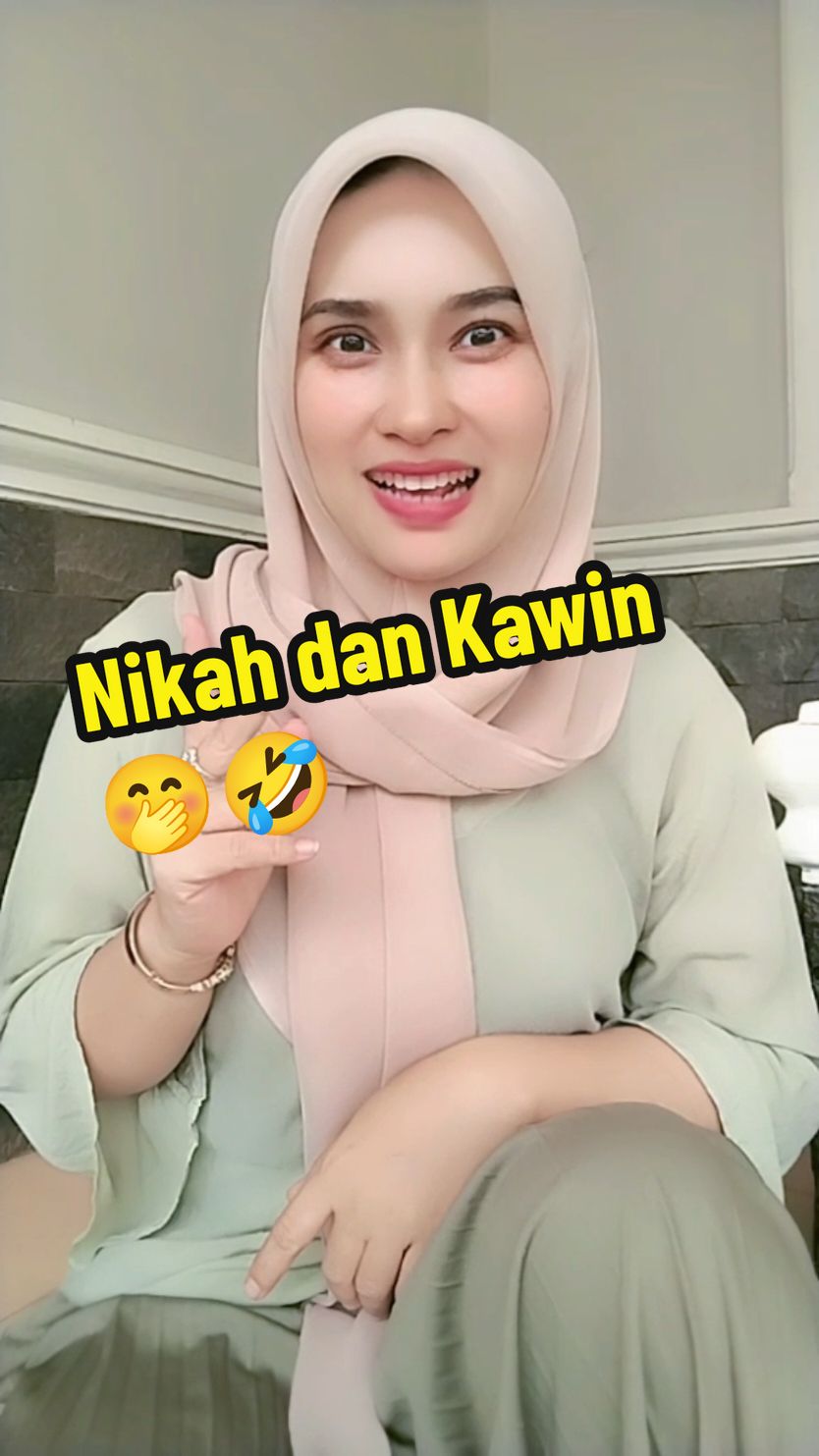 Nikah dan Kawin🤭🤣#lucu #lucuk #momresinda 