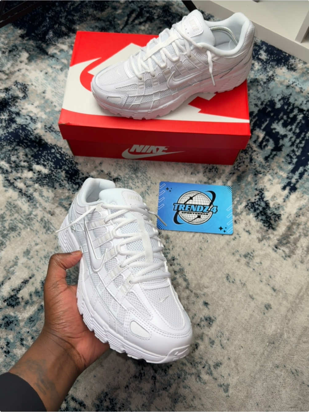 COLGATE WHITE P-6000 😮‍💨🌬️ THE NEW WHITE AF1👀 ALL SIZES AVAILABLE! 📥🔌 #trendz4sportwear #sportswear #activewear #fyp #foryoupage #latesttrends #trends #foryou #viral #sportswearstyle #footwear #nike #nikep6000 #p6000 