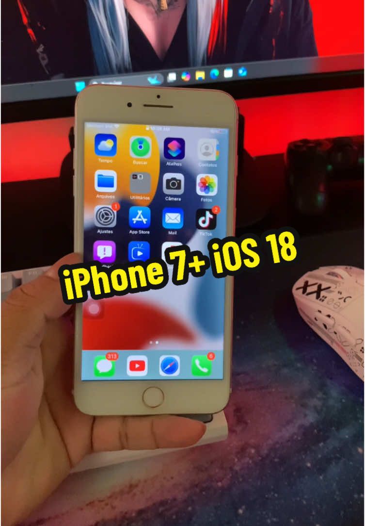 #tutorial #iphone #iphone7plus #ios18 #dicadeiphone #truquedeiphone #apple #fyp #foryour 