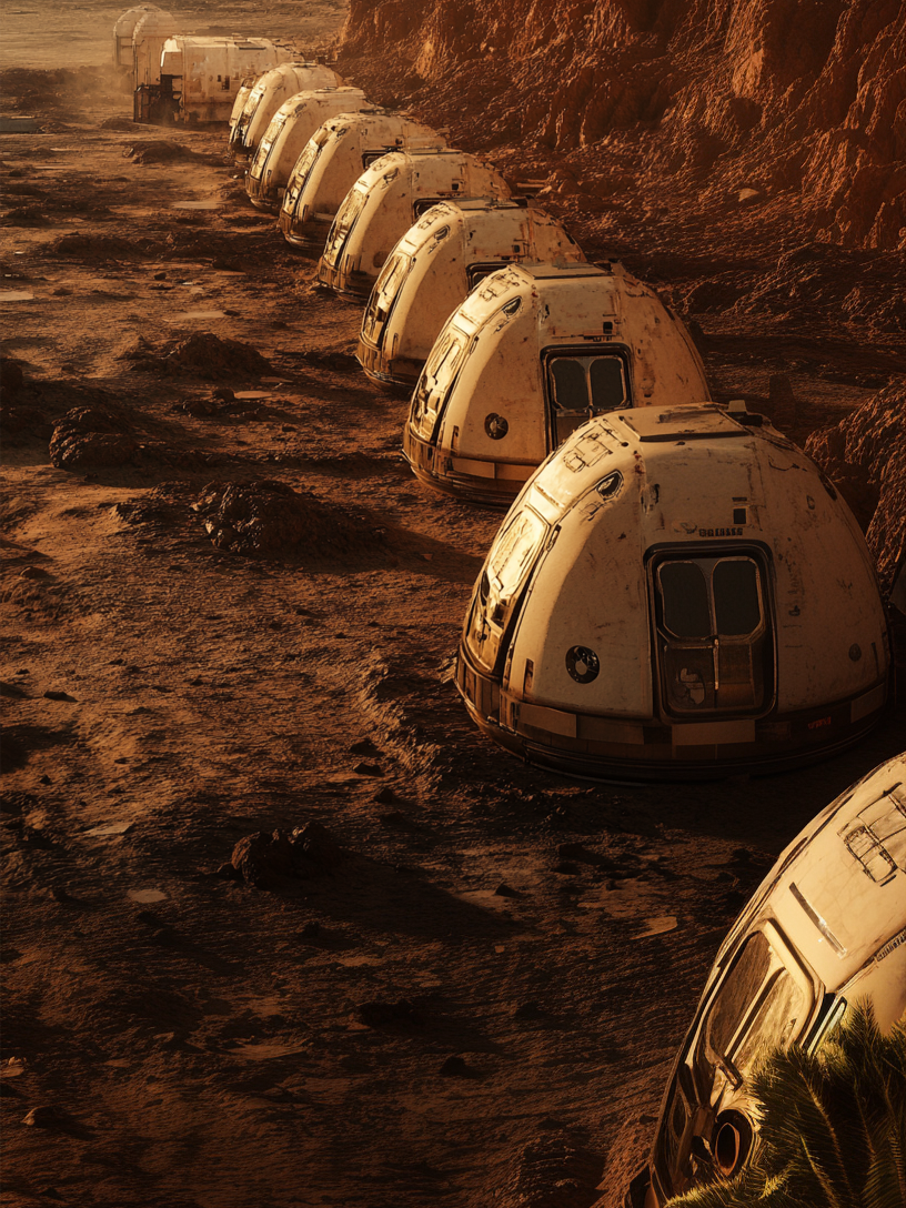 Genetically engineered astronauts have a better chance of surviving on Mars.