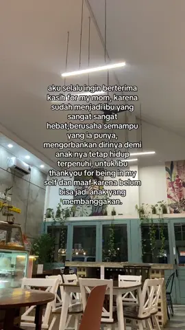 maaf ya maa, masih nyusahin padahal aku udah dewasa sekarang 🙃
