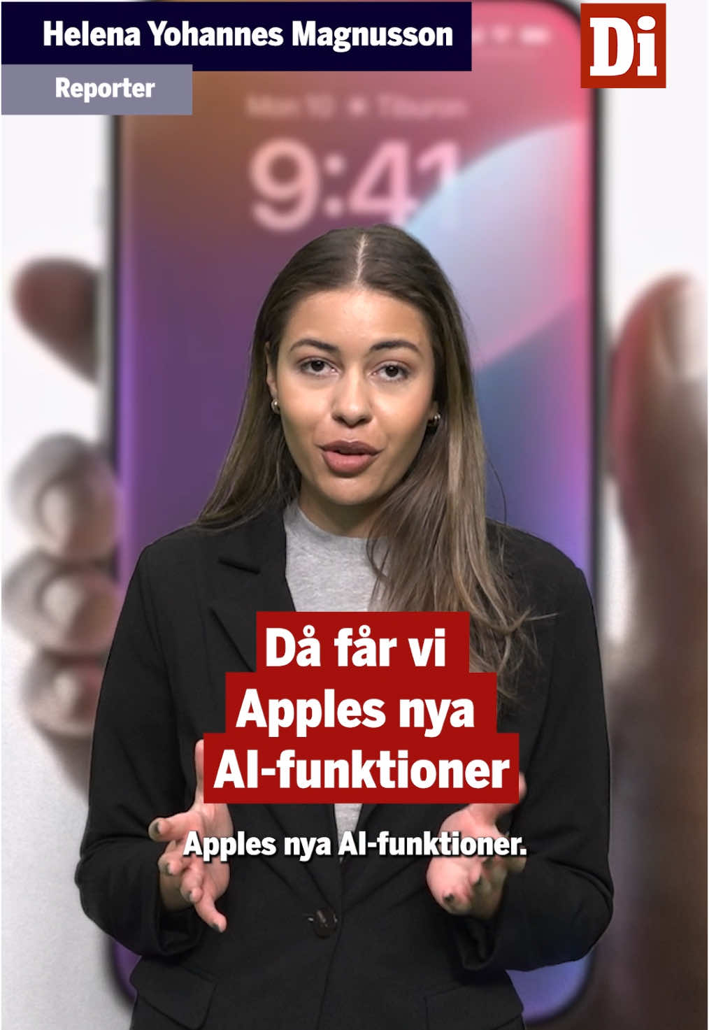 I april 2025 kommer användare med Iphone och Ipad att kunna använda Apples nya AI-tjänster även i Europa. Det avslöjar bolaget själva.  Läs ”Då kommer Apples nya AI till Sverige” på Di.se 