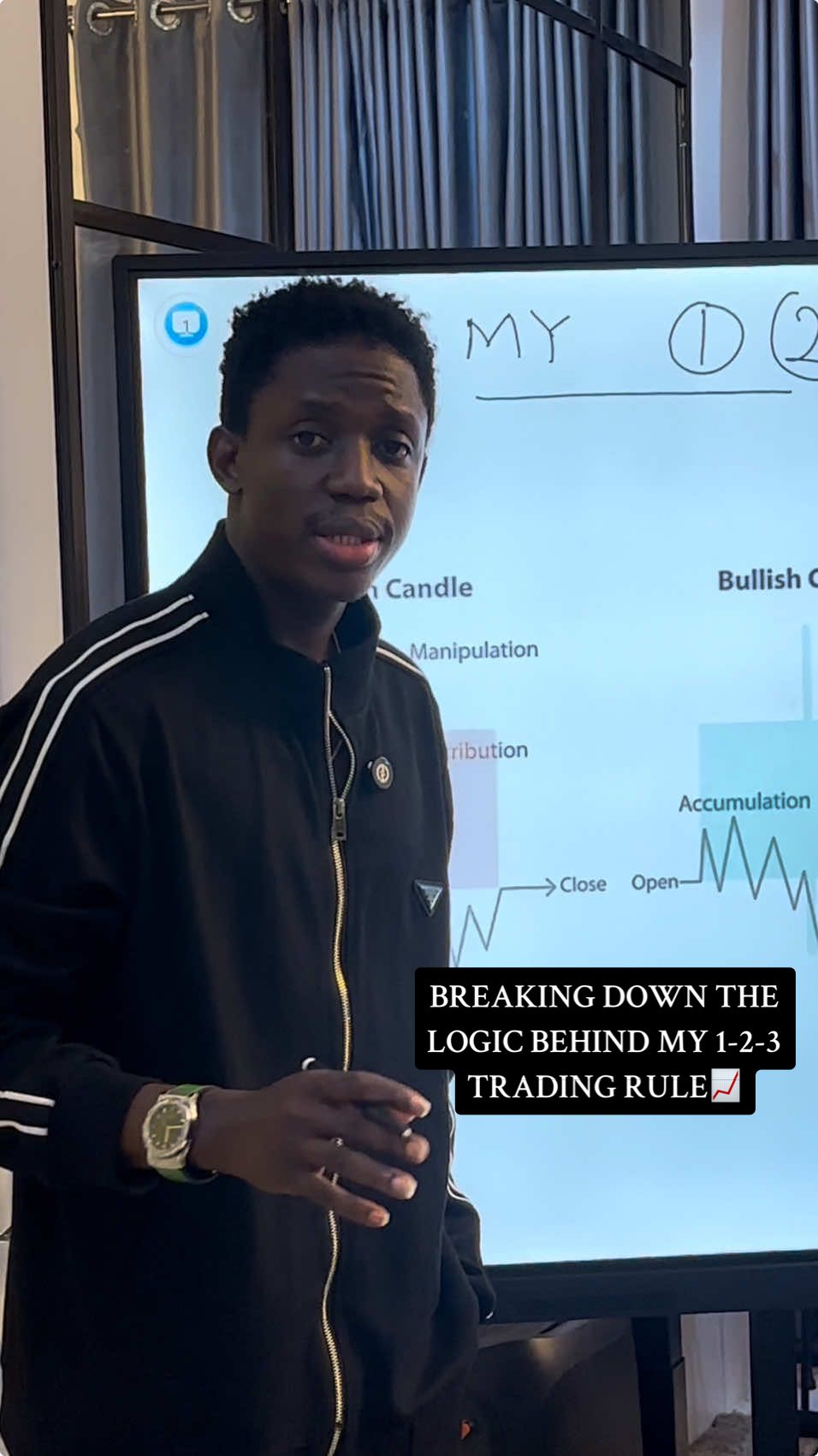 EXPLANING THE LOGIC BEHIND MY 1-2-3 TRADING RULE  MY XAUUSD CHART BREAKDOWN #viralvideo #forex #akindamola #consantanderconecto #ConSantanderConecto 