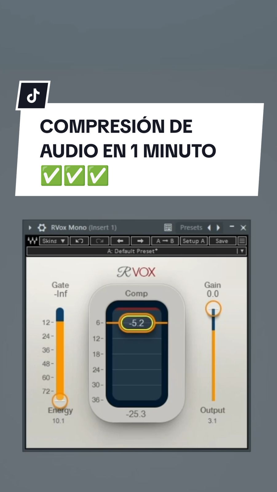 Cómo funciona la compresión de audio en menos de 1 minuto #produccionmusical #producer #compression #ripblister 