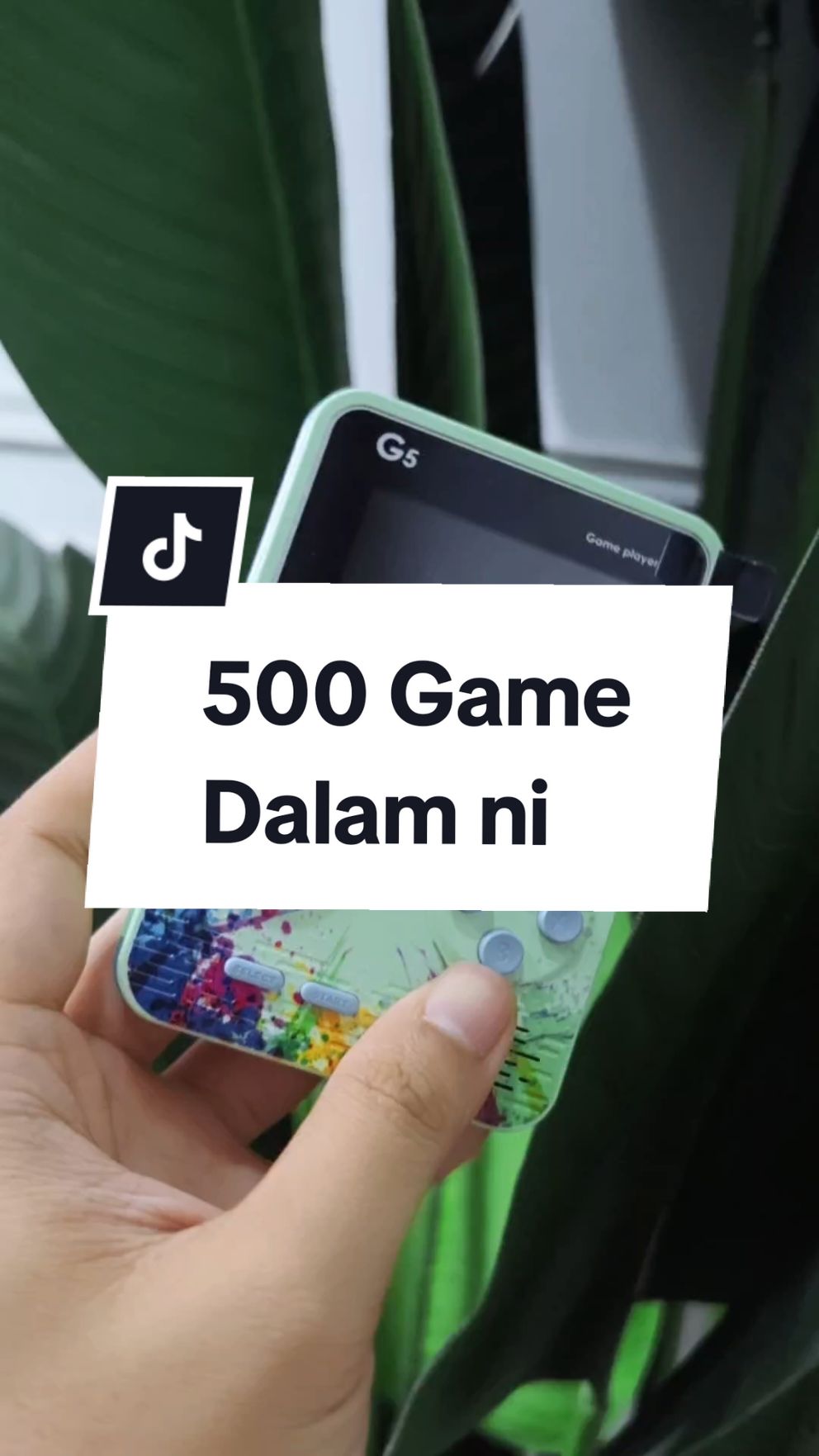 500 game clasic dalam ni memang best untuk budak #500gamesin1 #retrogaming #g5gamebox #hiburananak 