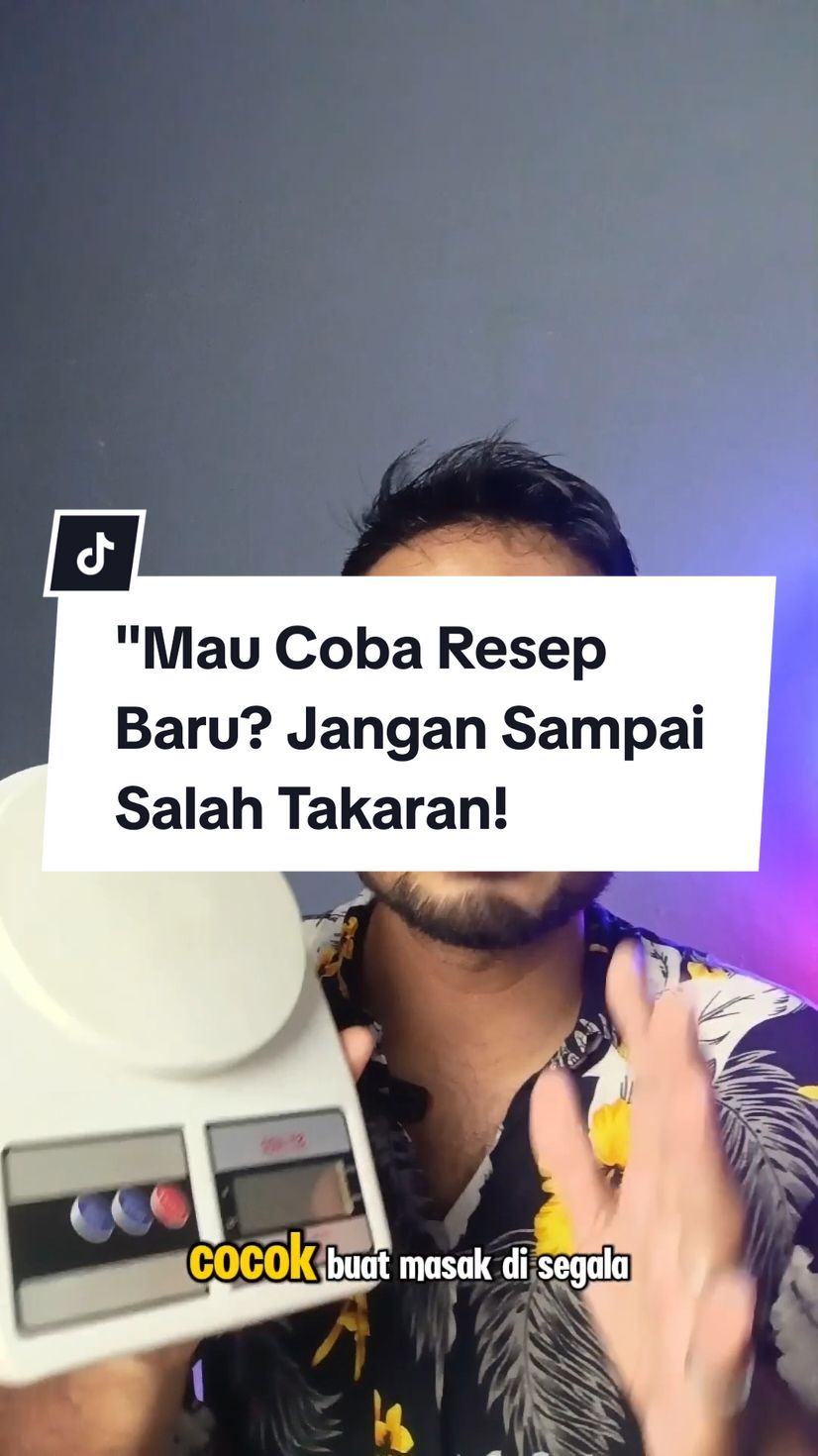 Lagi asyik coba resep baru, eh, hasilnya gagal karena takarannya nggak pas? Bayangin pakai timbangan digital yang bikin semua bahan takarannya presisi, hasil masakan pun jadi lebih maksimal! Timbangan Dapur Digital AF-410 dengan lampu latar belakang cocok buat masak di segala kondisi, kapanpun. Hasil jadi lebih akurat dan memuaskan! Save postingan ini, follow akun, dan langsung cek keranjang kuning! #MasakPraktis #ResepSukses #TimbanganDigital #TimbanganDapur #gadgetdapur 