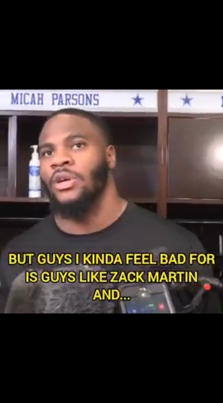 Tell us how you really feel. #micahparsons #dallascowboys #mikemccarthy #nfl #Cowboys #mike #dakprescott 