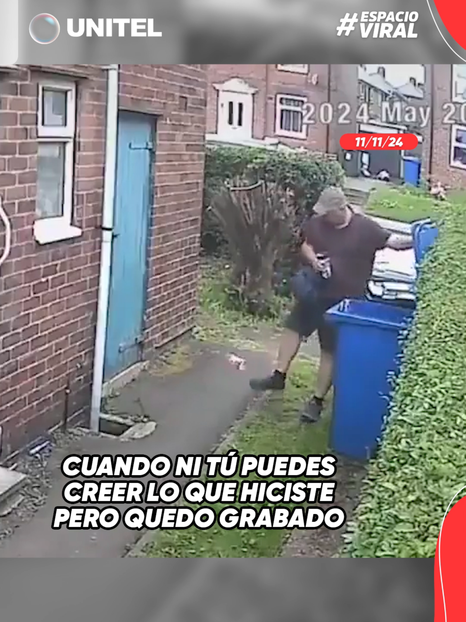 ¡Increíble! Este hombre no podía creer el truco que había realizado, pero todo quedo captado en las cámaras de seguridad #VideoViral#Fyp#Parati#Truco#CámarasdeSeguridad#Increíble