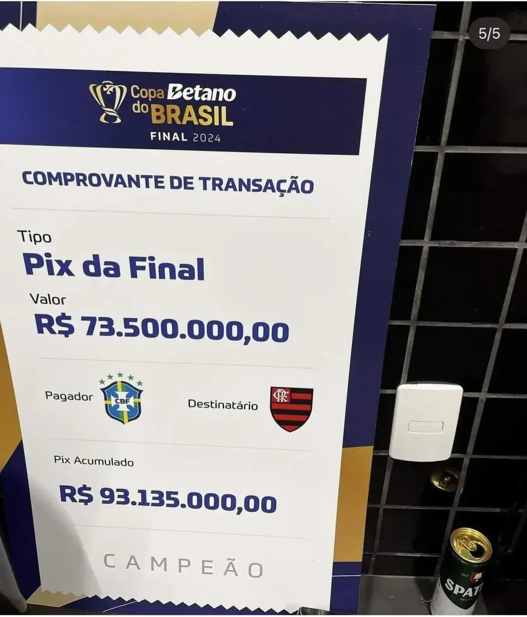 A grana tá na conta  #flamengo #atleticomineiro #tiktokesportes #futebolbrasileiro #copadobrasil2024 