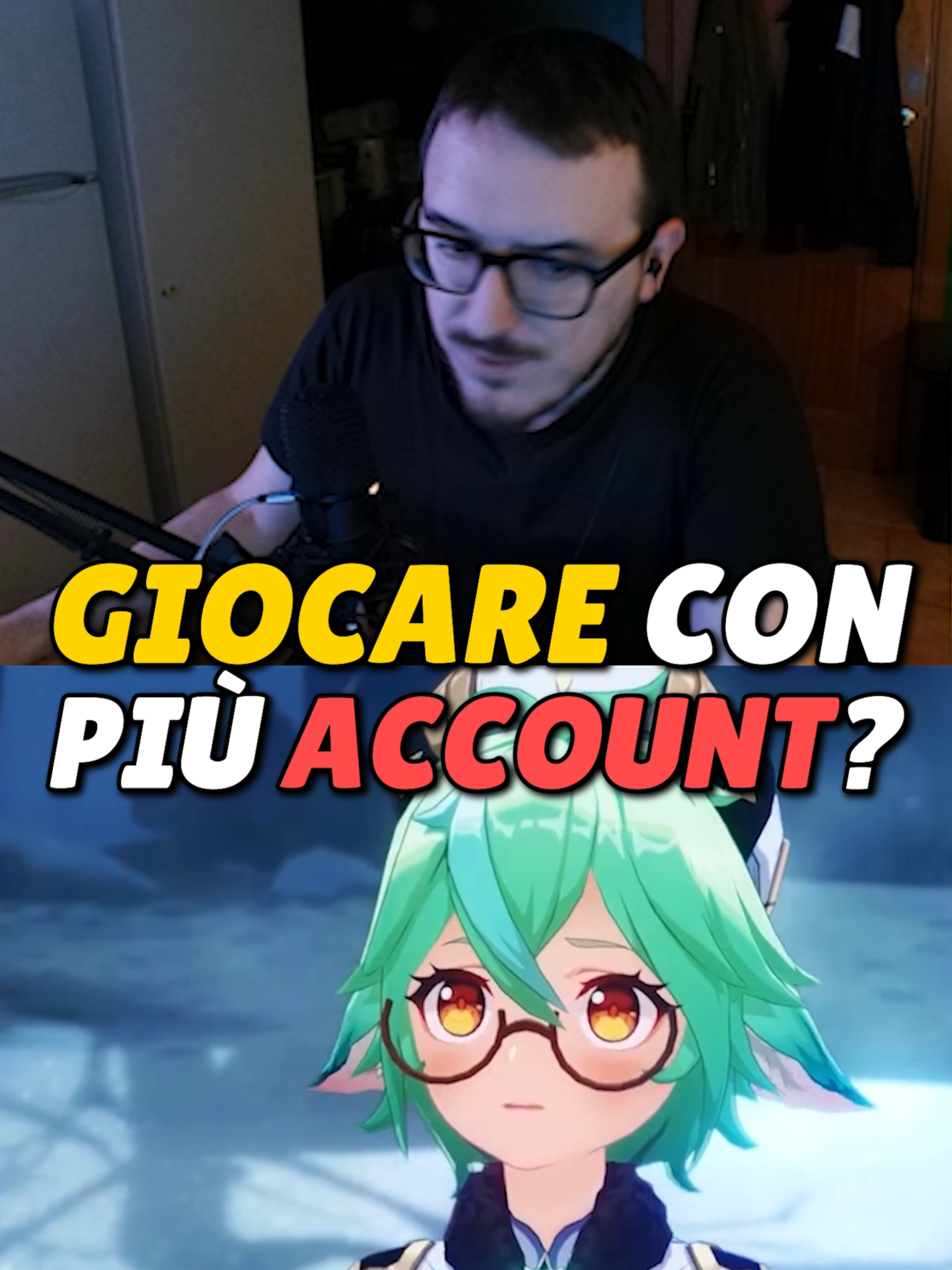 GIOCARE con più ACCOUNT? #genshin #genshinimpact33 #anime #hoyoverse #giocare #videogame #accounts #dragonspine #albedo #sucrose #paimon #mondstadt #opinione #creator #discussione #gravitykat