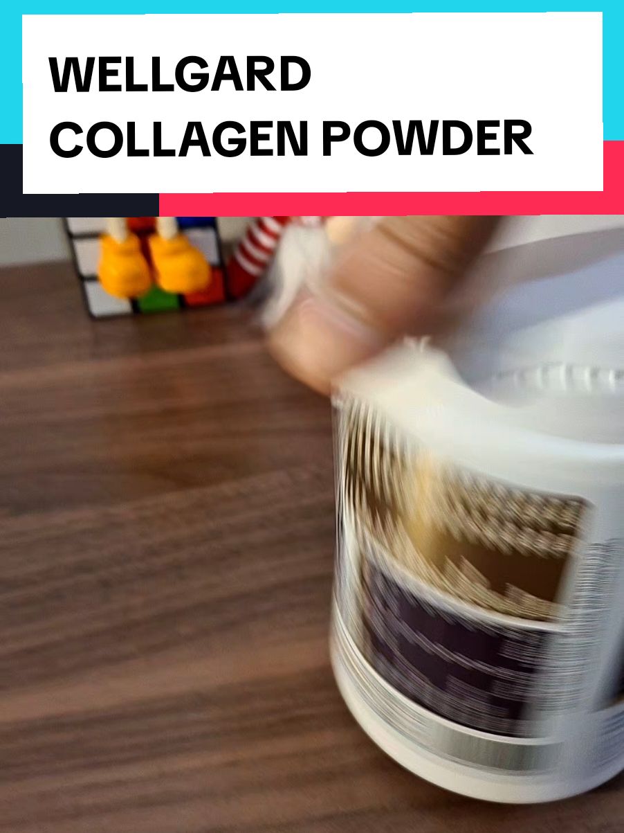 Get yours now! #collagenpowder #wellgardcollagenpowder #collagendrink #tiktokmademebuyit 