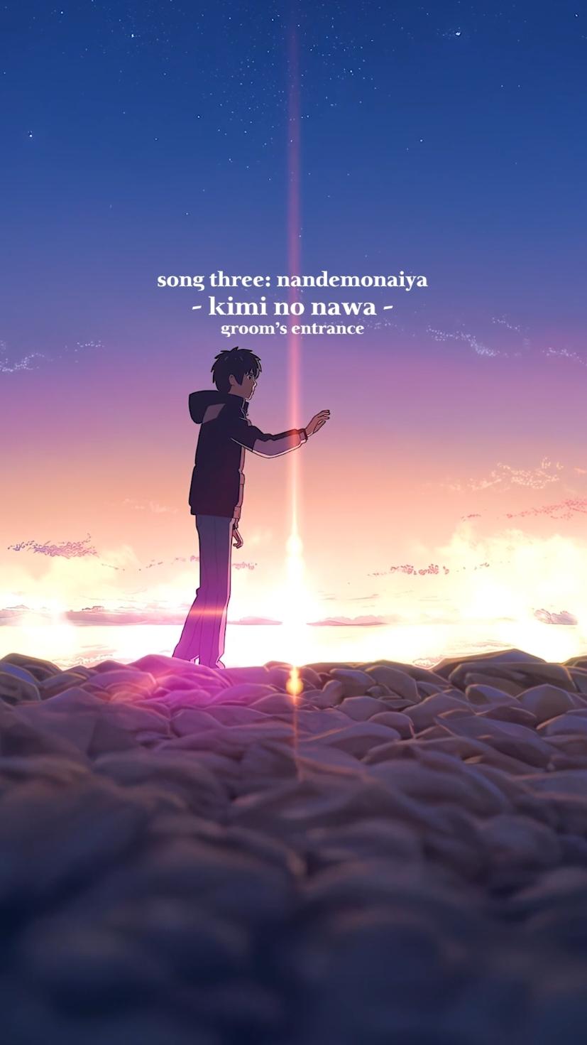 Imagine Your Name x Suzume x Weathering with You all in a single mashup song, for your wedding entrance! It's perfect if you're a fan of all 3 Makoto Shinkai movies, which are absolute masterpieces. #piano #wedding #brideentry #brideentrance #anime #mashup #kiminonawa #yourname #suzumenotojimari #suzume #weatheringwithyou #tenkinoko 