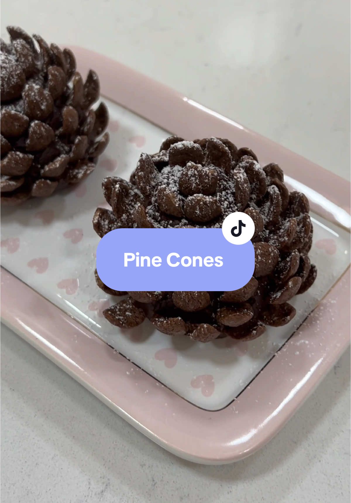 Lets convert the brownies to pine cones #yummy #satisfyingvideos #brownies #viral #recipes 