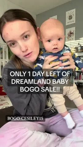 Get your @Dreamland Baby products!! BOGO sale ends tomorrow! Use my code BOGO-CESILEY15 for $$ off your purchase! #fyp #dreamlandbabyco #dreamlandbaby #dreamlandsleep #MomTok #MomsofTikTok 