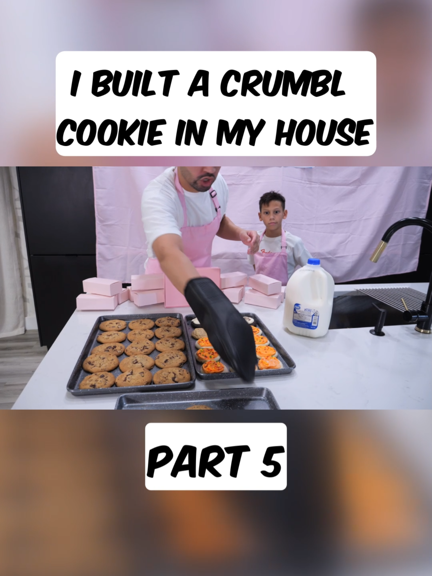 i built a crumbl cookies part 5#crumbl #fyp #youtuber #viralvideo #foryoupageofficiall