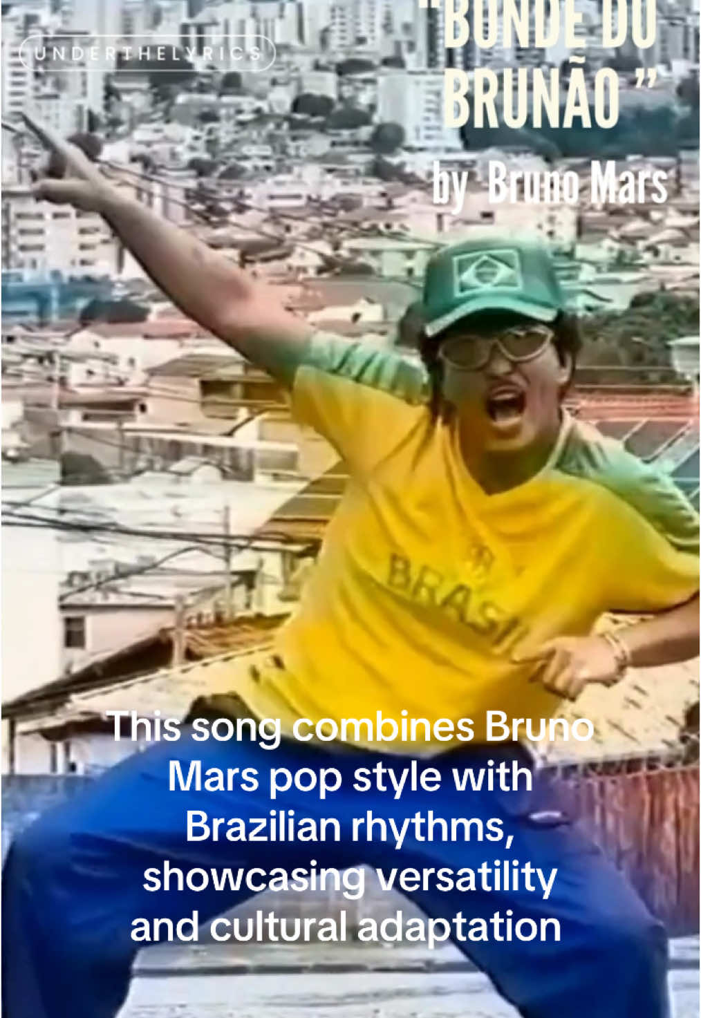 #brunomars #bruninho #bondedobrunao #brasil #funk #funkbrasil #underthelyrics #bruninho #riodejaneiro #favela #concerto 