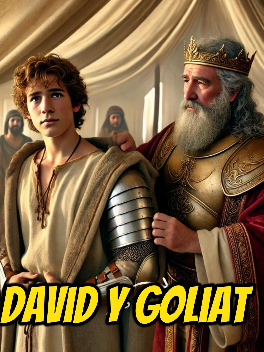 ⚔️ David vs. Goliat: ¡La Batalla Épica que Cambió la Historia! 🙏👑 #davidygoliat  #historiasdelabiblia  #biblia  #historiasbiblicas  #datoscuriosos  #BatallasBiblicas