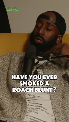 Do yall ever smoke roach blunts⁉️💨 CC: @The Sy Ari Not Sorry Show #reels #discover #explore #smoke 