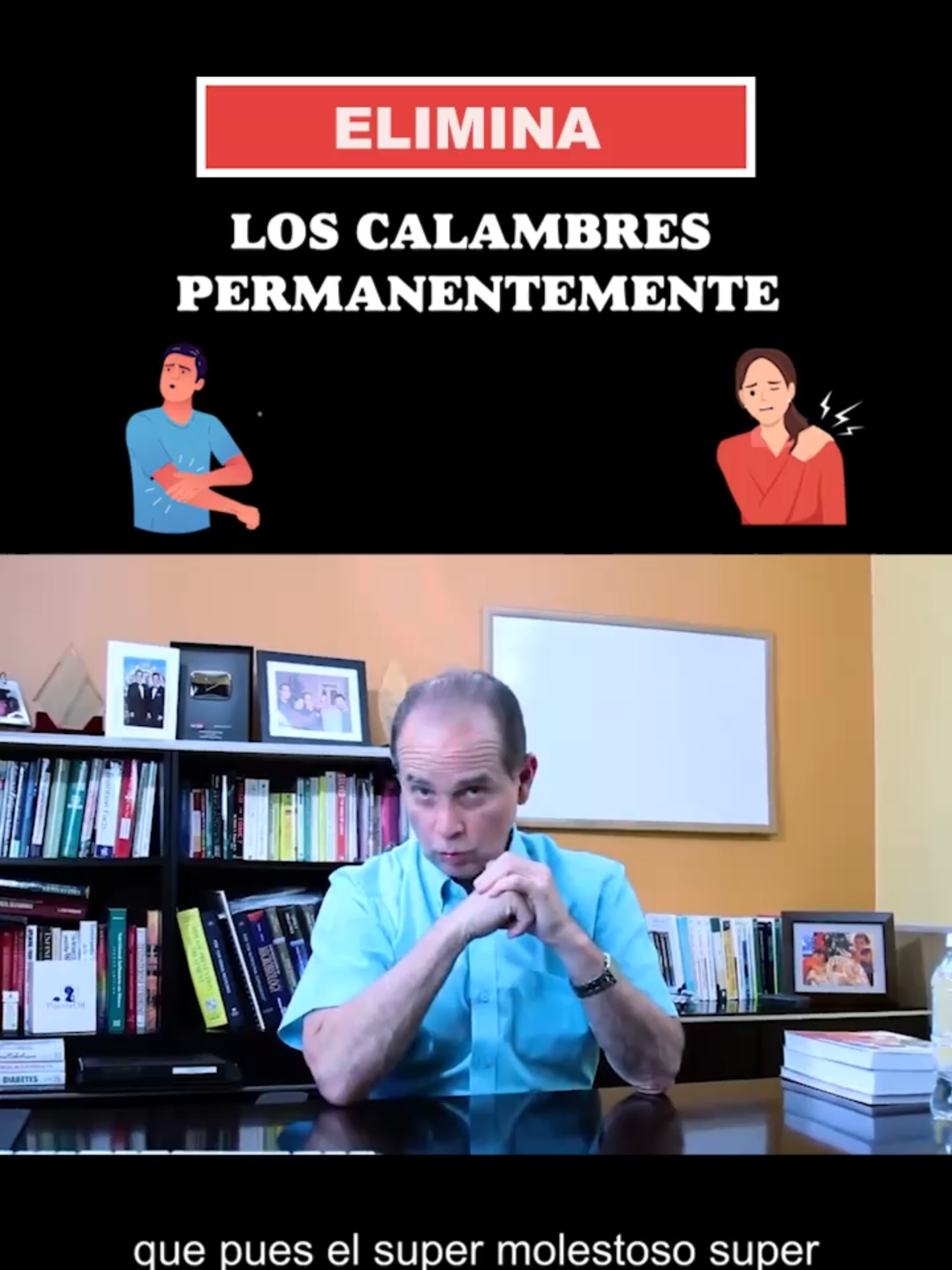 Reduce la frecuencia de los molestos y dolorosos calambres con estos consejos del especialista #FrankSuarez.  #Potasio #Calambres #Suplementos #Saludable #Bienestar