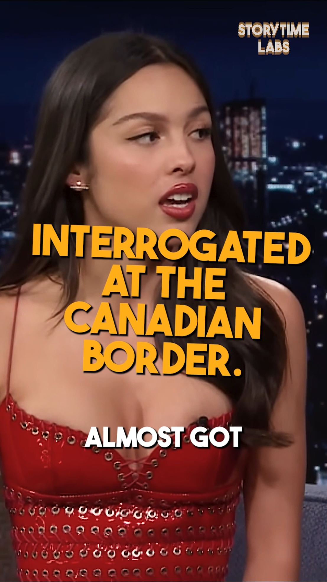 How Olivia Rodrigo was almost arrested in Canada #storytime #oliviarodrigo #canada🇨🇦 #interview 