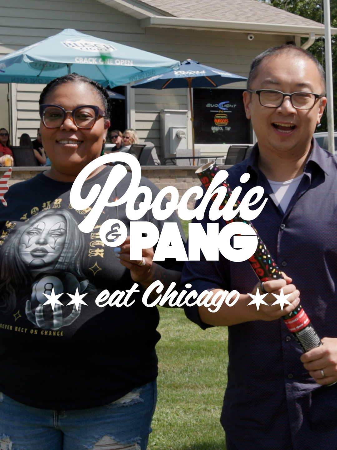 Two friends. One city. Countless cheeseburgers. 🍔👯‍♂️ The hilarious duo, @ChocolateShake20$ & @Kevin Pang, is hitting the streets in their brand-new series, Poochie & Pang (eat Chicago)! Premiering Monday, November 18 at 8:00 PM CT on the NBC Chicago YouTube channel, this dynamic pair will explore the city’s hidden food gems with unmatched street cred and comedic banter. Read more at the 🔗 in our bio. #PoochieAndPang #EatChicago #Chicagofood