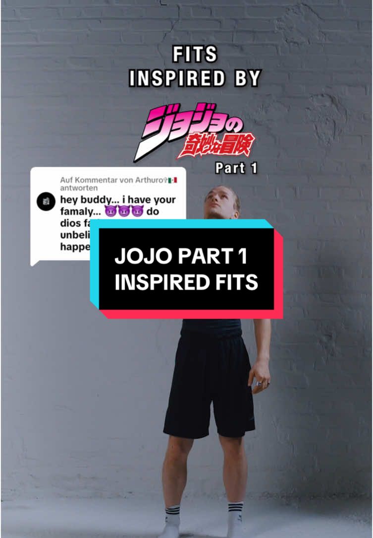 Antwort auf @Arthuro✞🇲🇽 okay whos next?? (pls let my family go now 😭) #fashiontiktok #streetwear #jojosbizarreadventure 