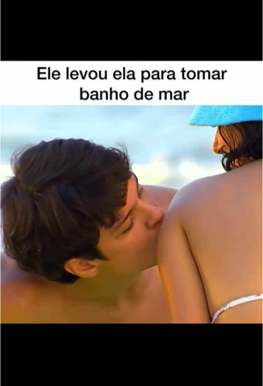 abel e branca na praia  #fyp #novelas 