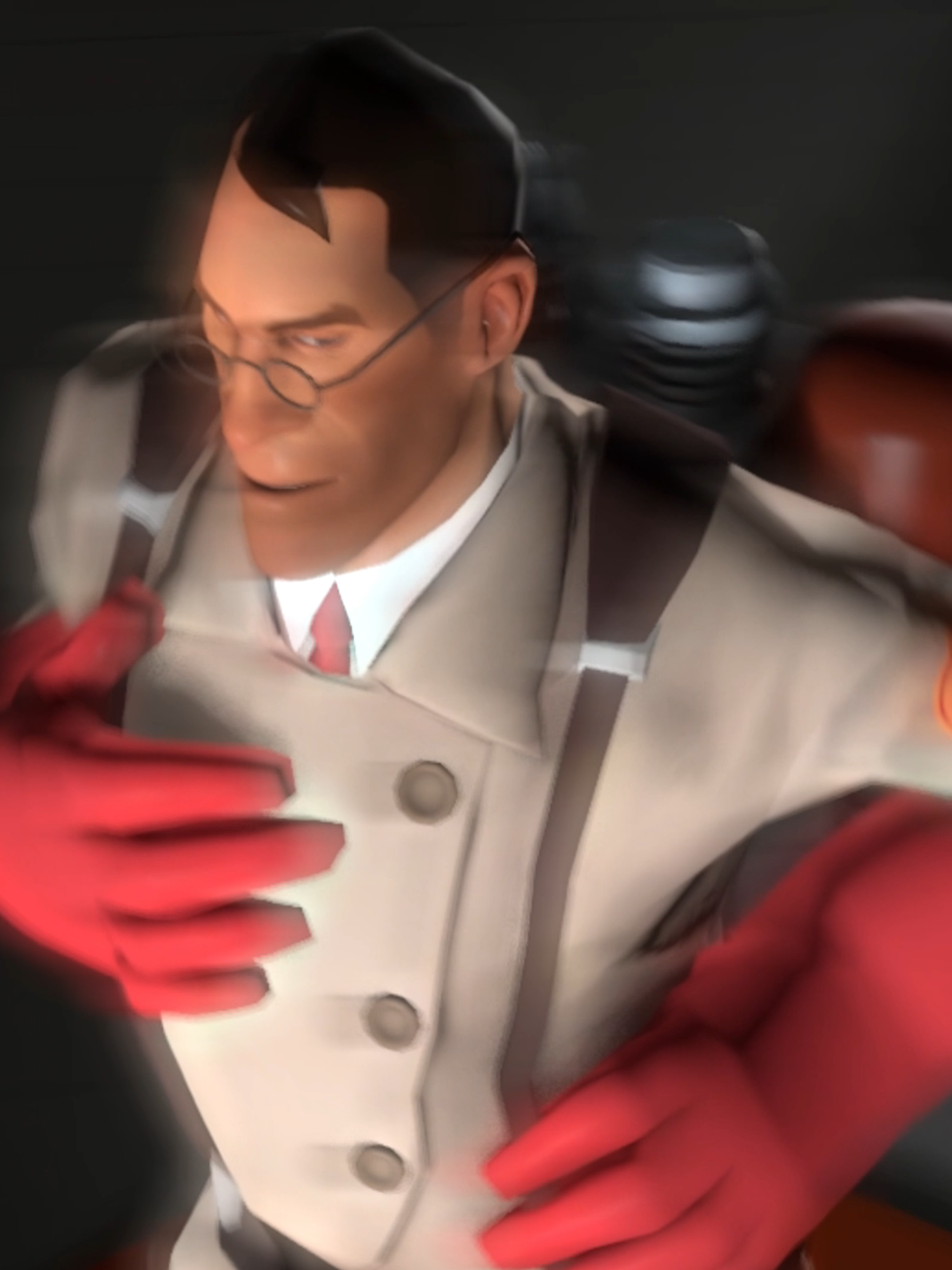 fashionably late to this trend im pretty proud of this tho ngl it was my first time doing stuff with sfm . . . . #teamfortress #teamfortress2 #tf2 #teamfortress2edit #tf2edit #tf2medic #medictf2 #medictf2edit #tf2medicedit #teamfortress2medic #teamfortress2medicedit #microwaveedit #sfm