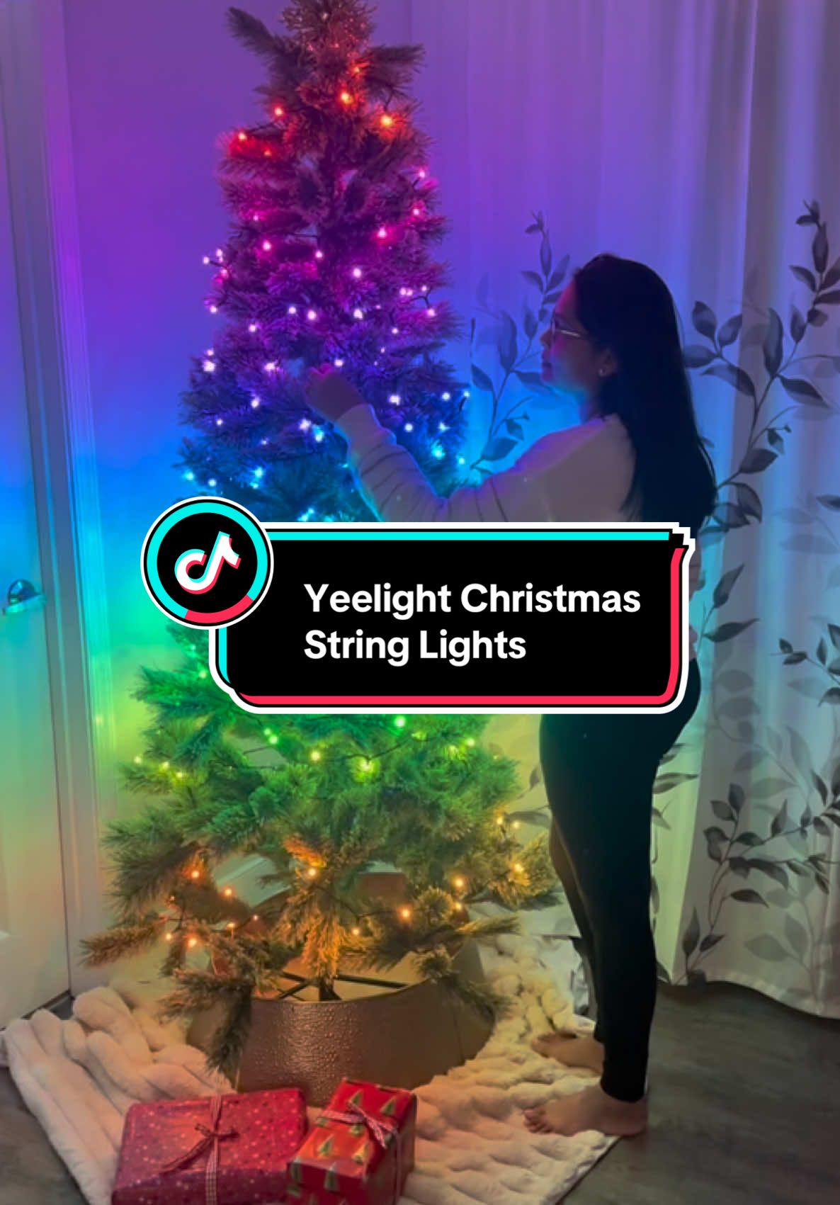 Transforming cozy moments with a festive glow! These Yeelight Christmas String Lights bring the perfect warmth and charm to our holiday decor. @Yeelight_Global  Link in bio! Use code【Shweta】for extra 10% off #yeelightshow #yeelight #yeelightoutdoors  #HolidayVibes #Yeelight #ChristmasDecor