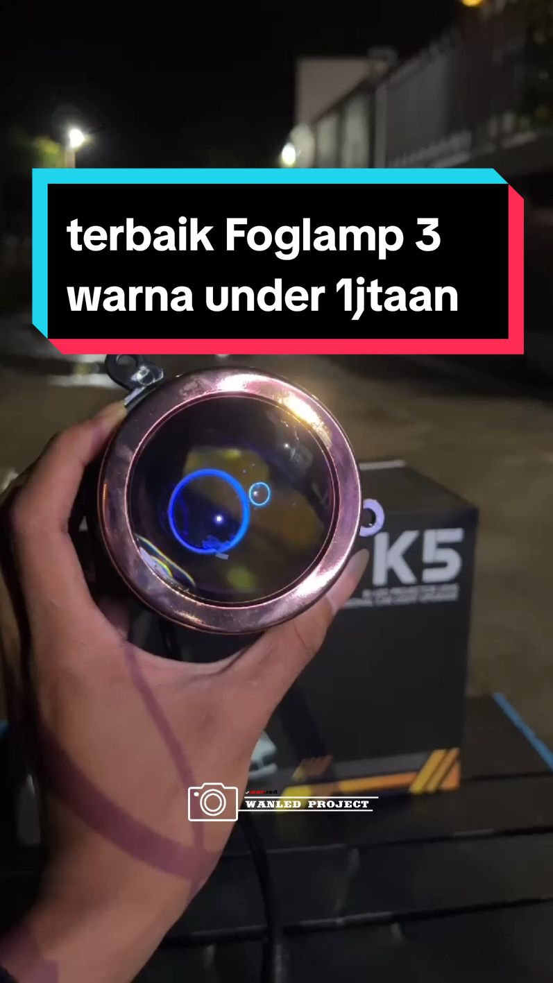 FOGLAMP BILED K5 3 INCH 3 WARNA #xyzbca #4u #lampukabut #foglampmobil #foglamp3warna 