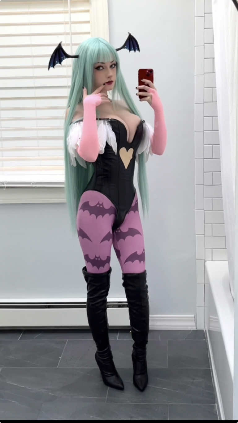 morrigan aensland 🦇 #cosplay #animeedit #fyp #cosplayer #morriganaensland #fgc 