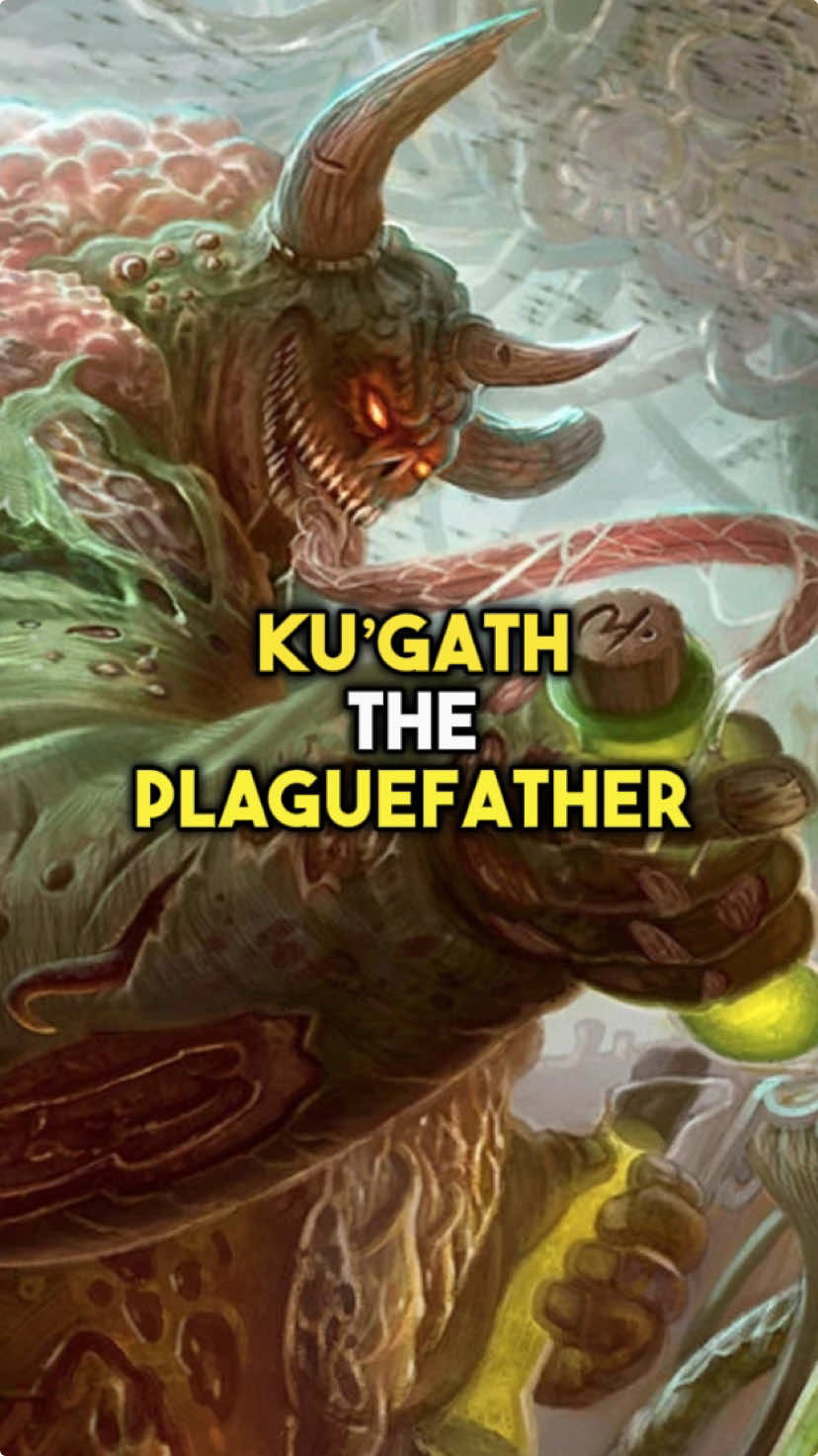 Who is ku’gath the plaguefather ? #nurgle #kugath #lore #warhammer40k #greatuncleanone #deathguard40k #mortarion40k 