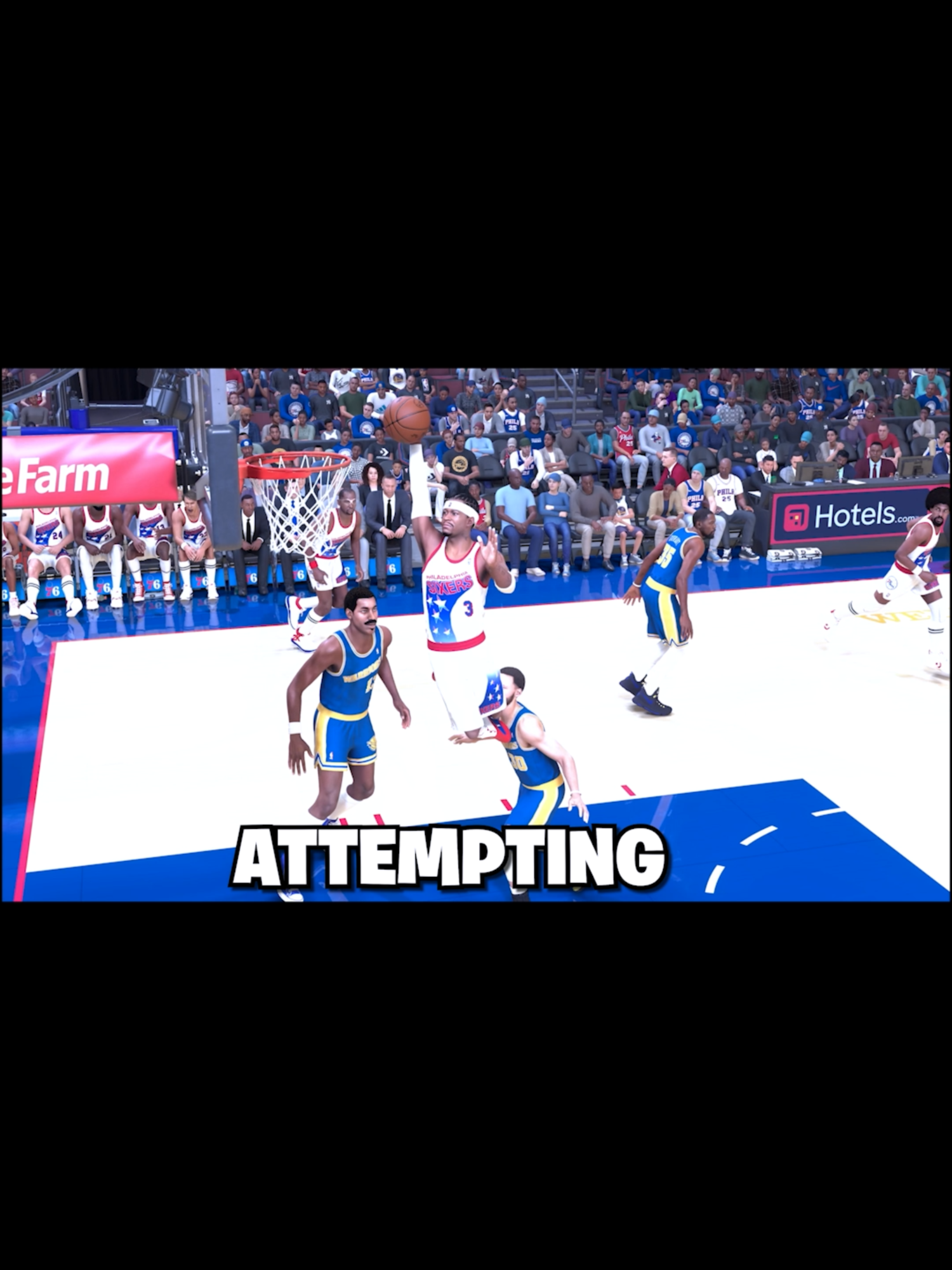 Dunking With Allen Iverson In Every NBA 2K #NBA #nba2k #basketball #nba2k25 #fyp