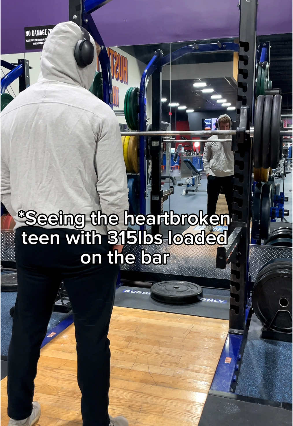 Bro had that 1000 yard stare | #gym #merkdog #skit #content #fyp 