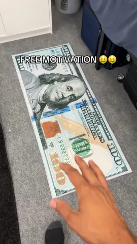 Free Motivation 🤑🤑 #rug #moneyrug #hustle #tiktokshop 