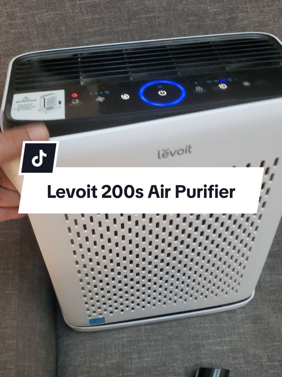LEVOIT Vital 200s Air Purifier for large rooms up to 1900 sq ft. Can be controlled through Smart WiFi App. HEPA Washable Filter, helps to remove allergens, pet Hair, and  odors from your home. #levoit #levoitairpurifier #airpurifier #pethairremoval #odorremoval #airquality 