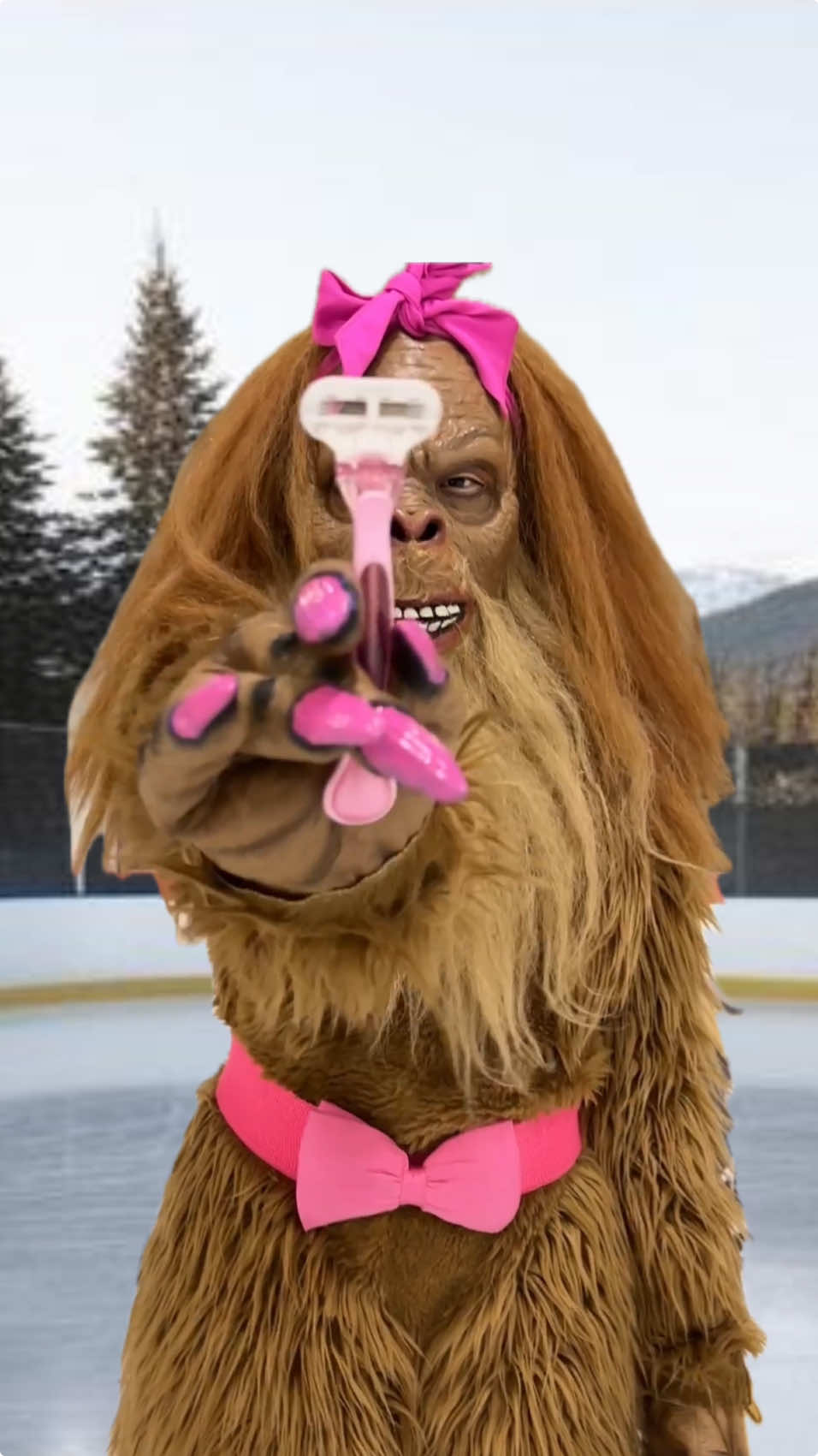 Join Bigfoot Bae on Ice & let it GROW this No-Shave November ❄️🎀🧔‍♀️ It isn’t just about growing hair; it’s also about growing hope! Since 2009, this movement has raised over $12 million for cancer research, helping fund critical programs that support patients and advance prevention and treatment.  With over 2 million new cancer cases expected in 2024, every whisker counts! Let’s keep skating through November together, spreading awareness and making a difference one strand at a time! #NoShaveNovember #CancerAwareness  ⛸️: @rachel 