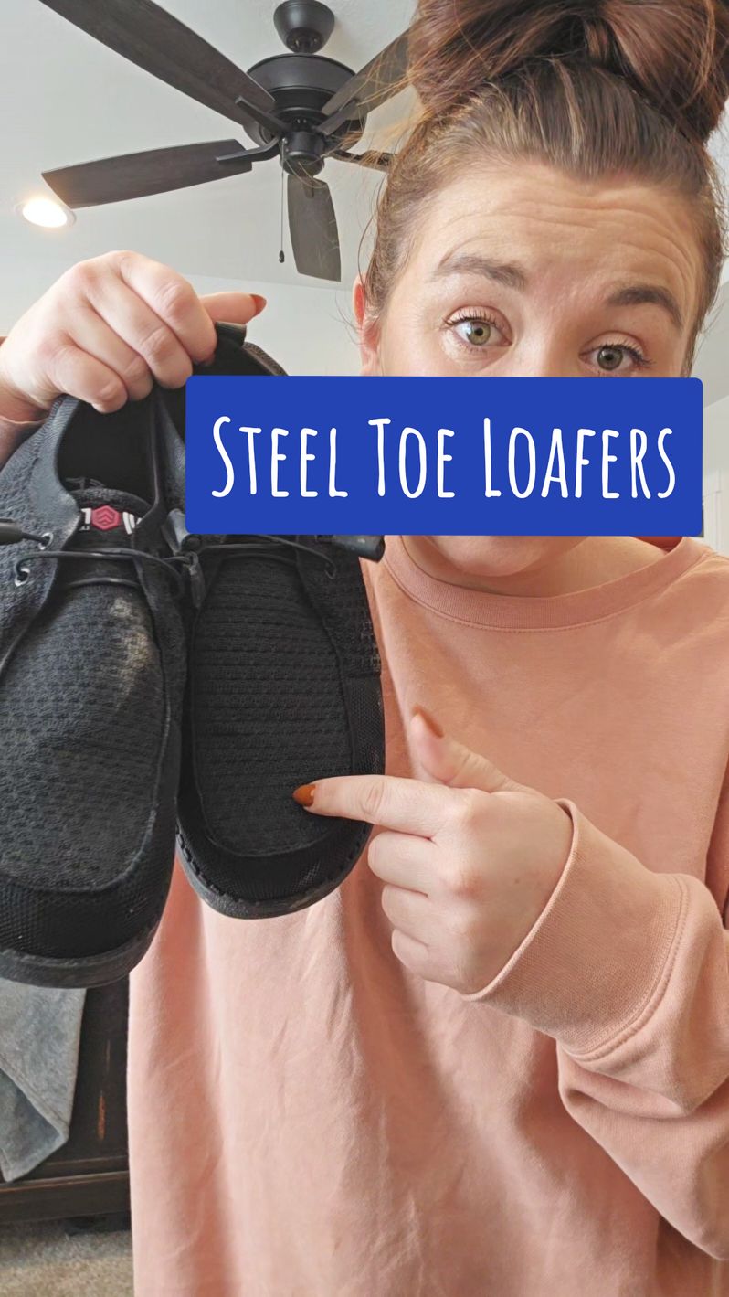 Perfect gift for your man! #steeltoeshoes #steeltoeloafers  #workshoes #tiktokshopcybermonday #tokshopblackfriday 