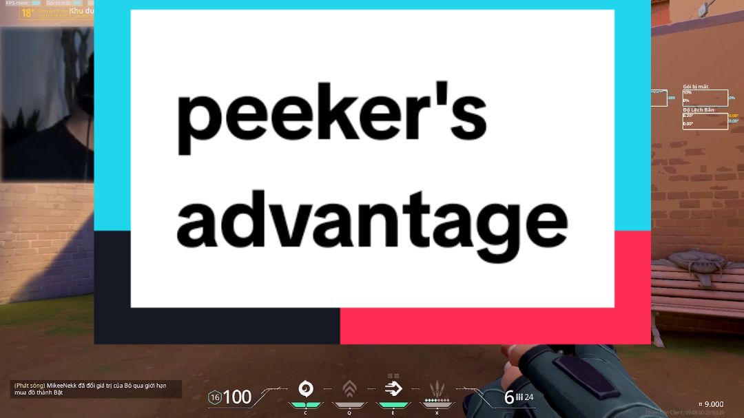 peek advantage? #Valorant #gaming #GamingOnTikTok #fyp 