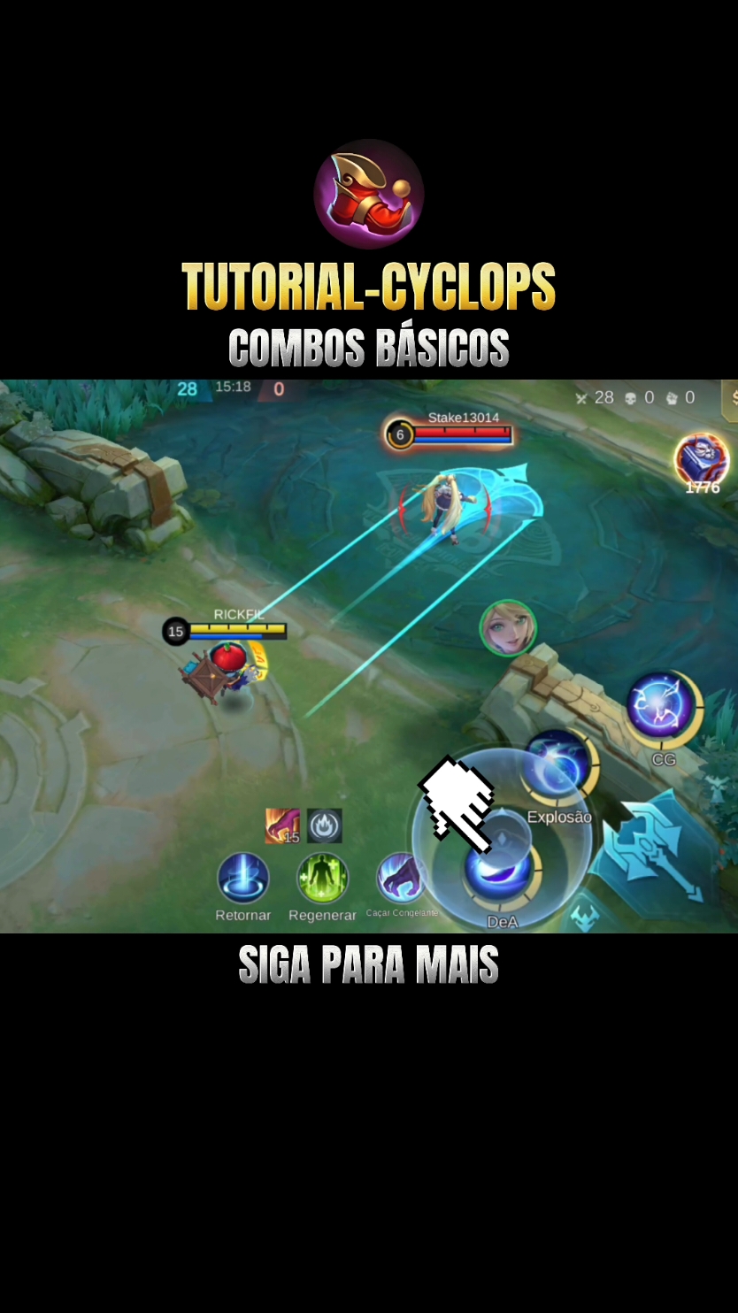 Tutorial Cyclops Mobile Legends | Comcos básicos #mobilelegends #MLBB #mlbbtutorial #cyclopsmlbb 