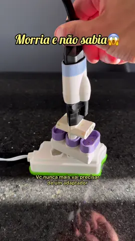 Adaptador de tomada nunca mais 🤩