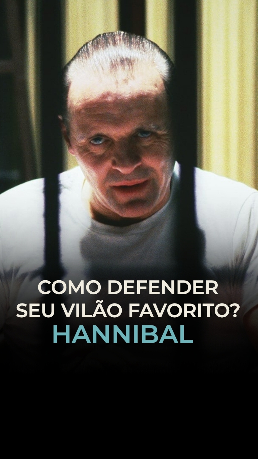 Como defender seu vilão favorito? Episódio 146: Hannibal Lecter (O Silêncio dos Inocentes)  #hannibal #filmes #filmesdeterror #dicasdefilmes #hanniballecter 